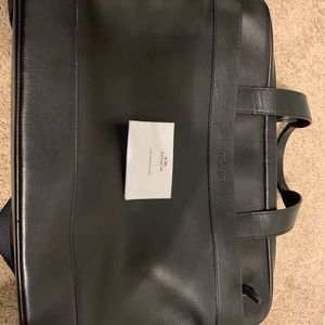 Coach Hamilton Leather Briefcase/laptop bag